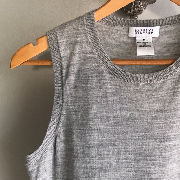 Barneys New York Tops - Barneys New York Wool/Cashmere Blend Tank